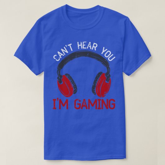 Headset Im Gaming Retro Gamer T-Shirt (Design vorne)