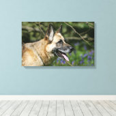 Headshot 3 leinwanddruck (Insitu (Holzboden))