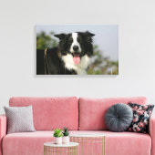 Headshot der Grenzflächendecke 1 Leinwanddruck (Insitu (Wohnzimmer))