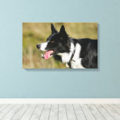 Headshot der Grenzflächendecke 2 Leinwanddruck (Insitu (Holzboden))