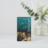 Headshot für Sänger-Texter und Komponist-Sänger Visitenkarte (Stehend Vorderseite)