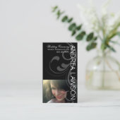 Headshot für Vocalistsongwriter-Sänger-Foto Visitenkarte (Stehend Vorderseite)