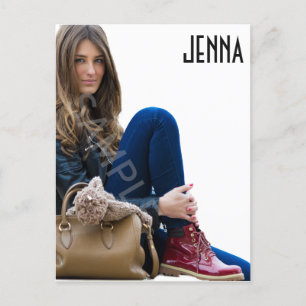 Headshot-Karten für Entertainer Postkarte