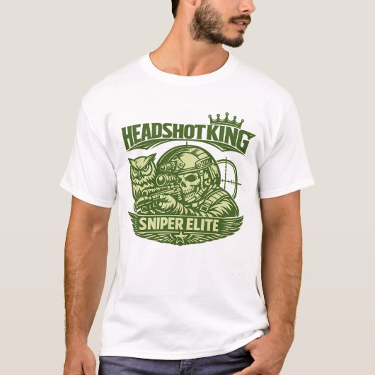 Headshot King Sniper Elite Tee (Vorderseite)