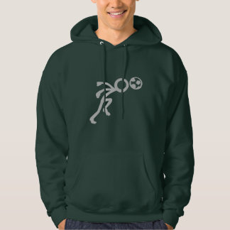 Headshot Men Soccer Hoody