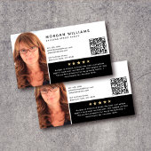 Headshot QR Code Review Real Anwesen Agent Visitenkarte