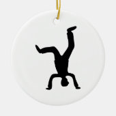Headstand Keramikornament (Vorne)