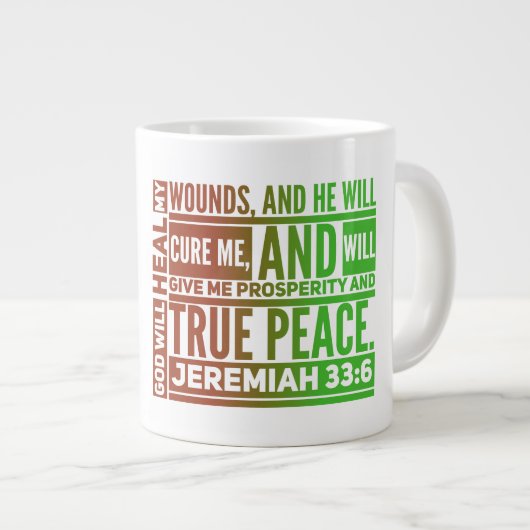 Heal Jumbo Tasse (Vorderseite Rechts)