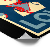 Heal Liebe Hoffnung Kamala Harris Obama 47 Unterst Poster (Ecke)