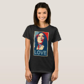 Heal Liebe Hoffnung Kamala Harris Obama 47 Unterst T-Shirt (Vorne ganz)