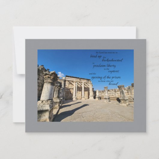 Heal the Brokenhearted Card Mitteilungskarte (Vorderseite)