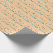 Heal your mind. Press play Geschenkpapier (Ecke)