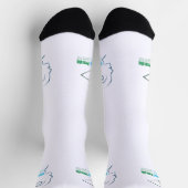 Heal your mind. Press play Socken (Oben)