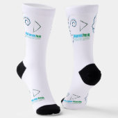 Heal your mind. Press play Socken (Gewinkelt)