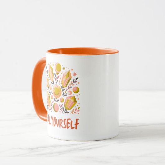 Heal Yourself Combo Mug - Celestial Crystal Set Tasse (Vorderseite Links)