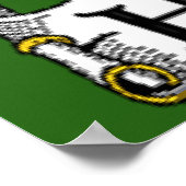 Healcoat für Waffendrucke Poster (Ecke)