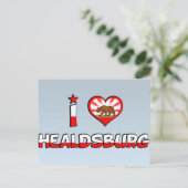 Healdsburg, CA Postkarte (Stehend Vorderseite)