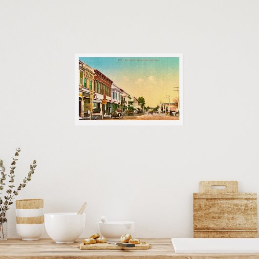 Healdsburg California Poster Print (Küche)