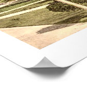 Healdsburg City Centre Poster Print (Ecke)