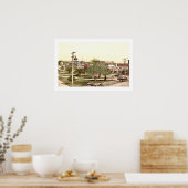 Healdsburg City Centre Poster Print (Küche)