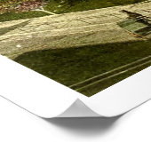 Healdsburg City Square Poster Print (Ecke)