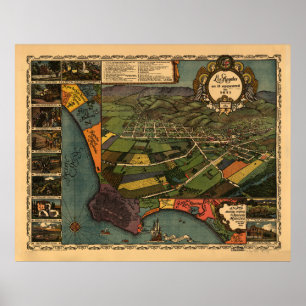 Healdsburg, Kalifornien (1876) Poster