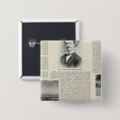 Healdsburg, Kalifornien Button (Vorne & Hinten)