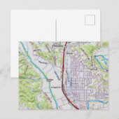 Healdsburg, Kalifornien Postkarte (Vorne/Hinten)