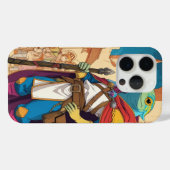 "Healer Gecko – Medieval Fantasy Reptile" Case-Mate iPhone Hülle (Rückseite (Horizontal))