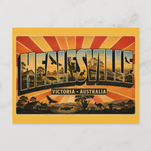 Healesville Sanctuary Wildlife Haven Yarra Valley Postkarte