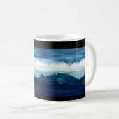 HEALFARBEN KUNSTSTOFF TASSE, Calming BLAUE-Leanne  Kaffeetasse (VorderseiteRechts)