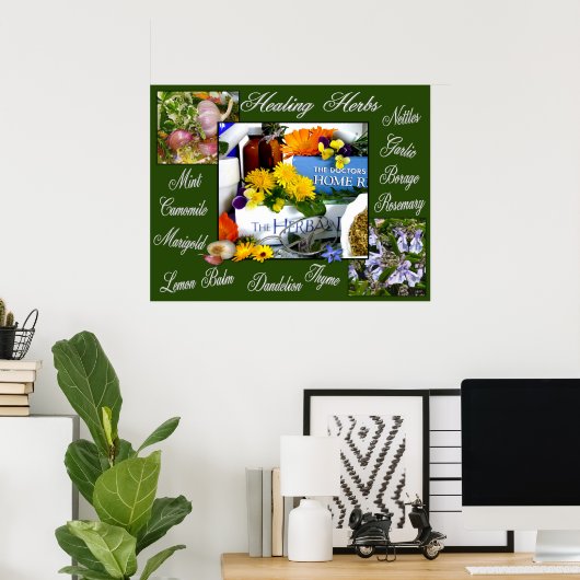 HEALHERBS ~ Poster (Heimbüro)