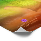 Healing Crown Chakra Goddess Art Poster/Print Poster (Ecke)