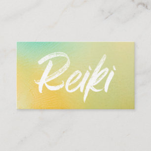 *~* Healing Energy Reiki Master Reiki Practitioner Visitenkarte