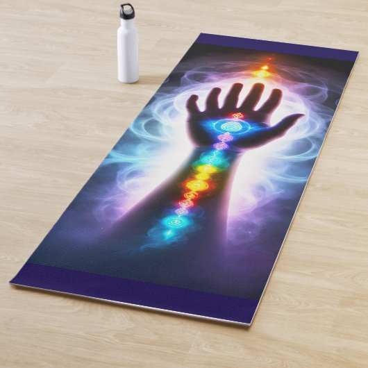 Healing Hand Chakra Yoga Mat Yogamatte (Beispiel)