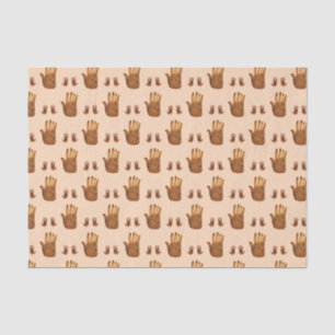 Healing Hands Boho Mystical Pattern Rainbow Gift Seidenpapier