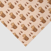 Healing Hands Boho Mystical Pattern Rainbow Gift Seidenpapier (Ausschnitt)