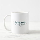 Healing Hands, Caring Heart Kaffeetasse (Links)