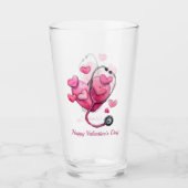 Healing Hearts Valentine Design Glas (Vorderseite)