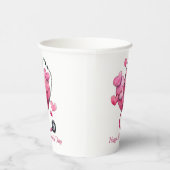 Healing Hearts Valentine Design Pappbecher (Rechts)