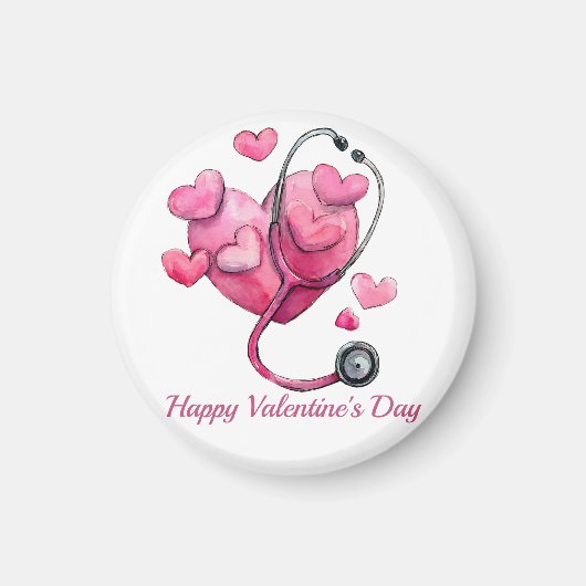Healing Hearts Valentins-Design Magnet (Vorne)