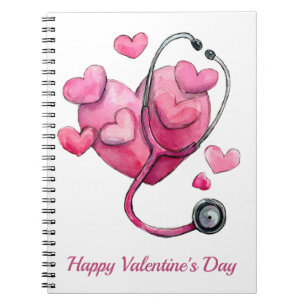 Healing Hearts Valentins-Design Notizblock
