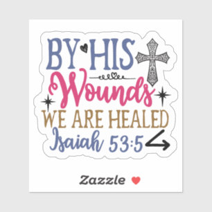 Healing & Hope Bibel Verse Sticker