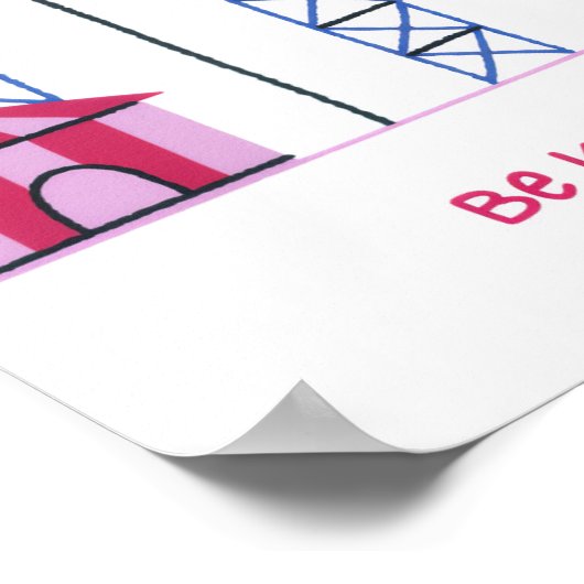 'Healing Isn't Linear' Health Awareness Poster (Ecke)