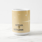 Healing Light Le Go Let God Cross Kaffeetasse (Mittel)