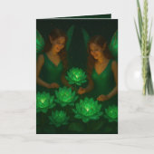 Healing Message Growth Renewal and Calm Karte (Vorderseite)