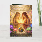 Healing Message Growth Renewal and Calm Karte (Rückseite)