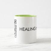 Healing Music QR Code Mug – Ala Classic Mug, 11 oz Zweifarbige Tasse (Mittel)