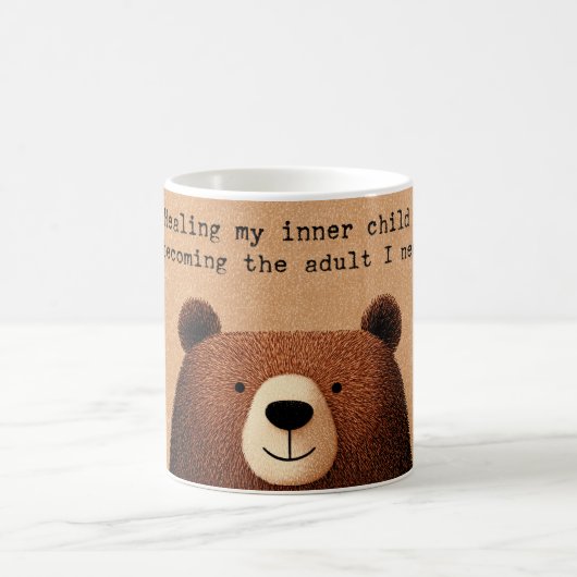 "Healing my inner child" Kaffeetasse (Mittel)