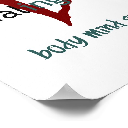 Healing Poster (Standard-Bildformat) (Ecke)